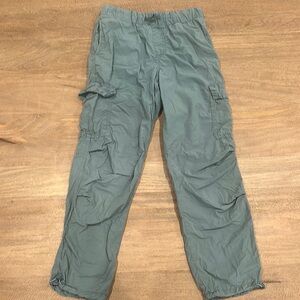 Girls Green Cargo Pants